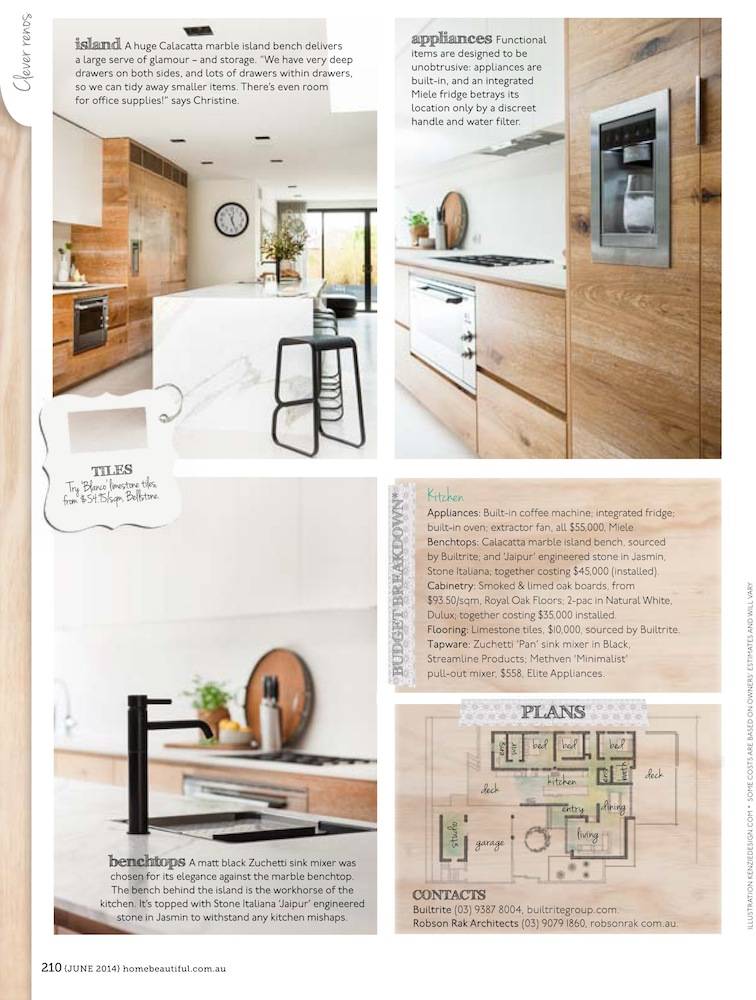 Robson Rak Architects – Home Beautiful June 2014